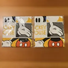 【新品未使用】ミッキータオル 2枚セット