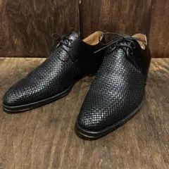 美品 ボッテガヴェネタ ドレスシューズ ブラック メンズ イタリア製