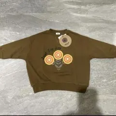 【新品タグ付き】しまむら Heidi ハイディ 100 レトロ花柄 トレーナー