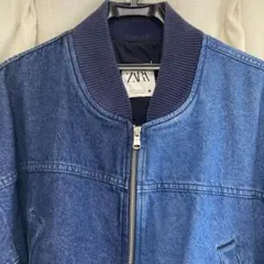 ZARA デニムボンバージャケット
