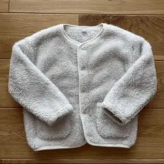 無印良品　ボアアウター　100