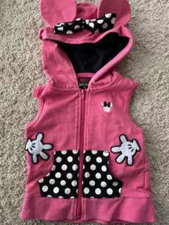 BABY DOLL ベスト 90 ミニーちゃん　ベビー服　ベビードール