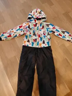 yuk 子ども用スキーウェア フード付き