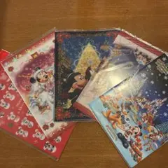東京ディズニーリゾート クリスマス クリアファイル 複数セット