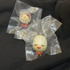 でこぼこフレンズ めじるしアクセサリー たまご王子 メロディーヌ　2個セット