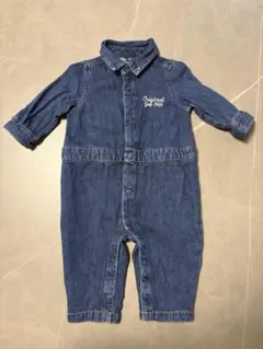Gap デニムロンパース 6m-12m
