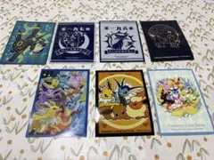 【ポケモン】ポケカ デッキシールド ブイズ エーフィ ブラッキー 7枚セット