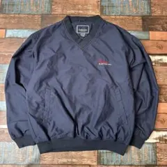 ビンテージ　古着　Holloway 企業刺繍ロゴ　プルオーバー　ジャケット　M