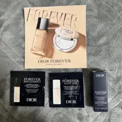 Dior ディオールベース、コンシーラー、リキッドファンデーションサンプル