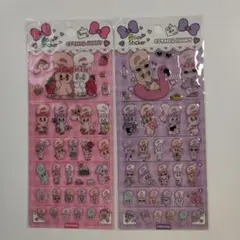 ESTHER BUNNY ステッカー シール 2枚セット