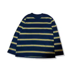 ぽ*と様 00s old uniqlo 短丈 ボーダー ロンＴ y2k シティー