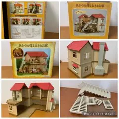 超激レア】【欠品1点】シルバニアファミリー＊時計・ランプスタンド 