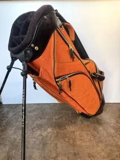 MARK&LONA マークアンドロナ キャディバッグ スタンド オレンジ ゴルフ