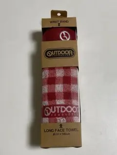 OUTDOOR PRODUCTS ロングフェイスタオル リストバンド付きのサムネイル