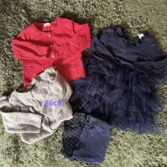 80cm キッズ服　5点セット　女の子ベビー服