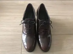 ファビオルスコーニ　レザー レースアップ シューズ