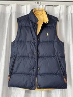 リバーシブル ダウンベスト ラルフローレン ポロ