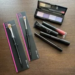 shu uemura アイシャドウパレットとリップカラーなど7点セット