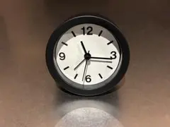 シンプル 黒置き時計