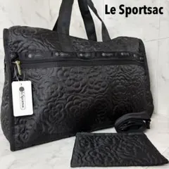 新品タグ付 レスポートサック ヨークサッチェル 2way ショルダー 花柄