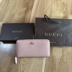 未使用 GUCCI 449347 インターロッキングG ジップウォレット 112