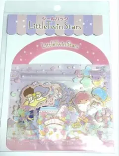 キキララ　シールパック　平成レトロ　サンリオ　フレークシール　可愛い　ステッカー