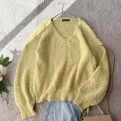 アルパカ100% ニット