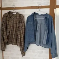 AMERICAN HOLIC 長袖シャツ 2点セット