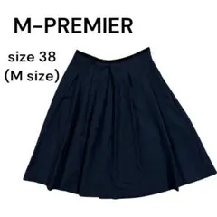 新品未使用タグ付き　大人上品　M-premier BLACK スカート25 中古・古着通販】M-premierBLACK (エムプルミエブラック) ダブルクロス