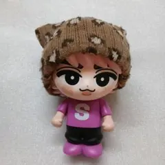 kimu様】すのチルソフビ ふわふわ猫耳帽子 ブラック 1点 Snow Man
