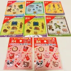 明治 R-1 トイ・ストーリー5 ぷっくりシール 8枚セット　アニマル　動物