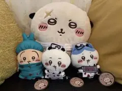 ちいかわ ハロウィンがまぐちポーチ 3種セット ラッコ先生big