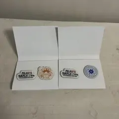 にじフェス2025 にじさんじ ピンズ ピンバッジ 入場者特典 オレンジ ブルー