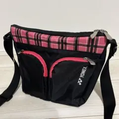 ヨネックス　ショルダーバック　ブラック　ピンク　ソフトテニス　テニス　バック