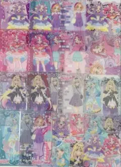 【16種類コンプ】名探偵プリキュア キラキラクリアカードガム