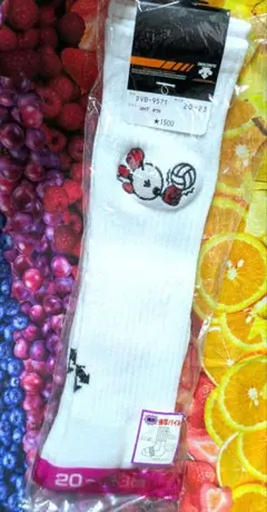 バボちゃん　バレー靴下　20〜23cm