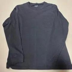 ワークマン　黒　Tシャツ　長袖シャツ 左胸ポケット付き　作業着　ブラックのサムネイル