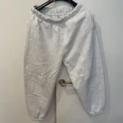 GU ヘビーウエイトスウェットパンツ ライトグレー M