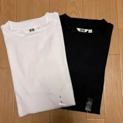 【新品】UNIQLOエアリズムコットンオーバーサイズTシャツ ２枚セット
