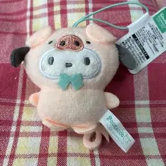 サンリオ 着ぐるみ　マスコット ぬいぐるみ こぶた　ポチャッコ