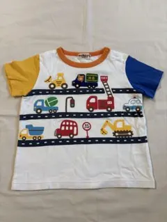 HOT BISCUIT ミキハウス　車両デザイン Tシャツ
