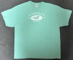 DELTA COROLLA ホースイラストプリント カレッジ風 Tシャツ