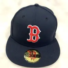 New Era ボストン・レッドソックス 59FIFTY キャップ ネイビー