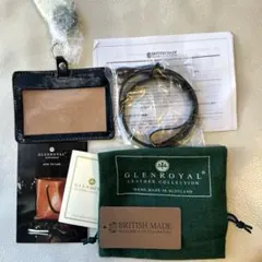 【未使用】GLENROYAL IDケース（リール付）ブラック／グレンロイヤル♪