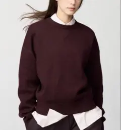 【超お買い得‼︎】UNIQLO C スムースコットンクルーネックセーター