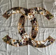 ◆シャネル スカーフ ココマーク 88×90cm ブルーグレー タグ有◆