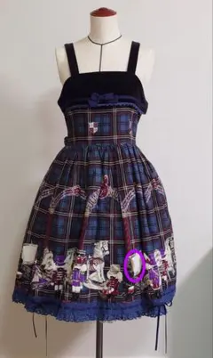 ALICE and the PIRATES ジャンパースカート&カチューシャ ALICE and the PIRATES / Printed Jumper Skirt – BABY, THE STARS