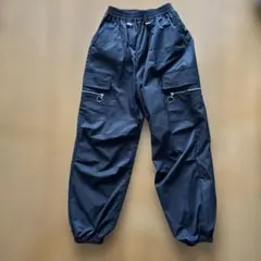 ブラック カーゴパンツ　160サイズ