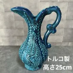 60's ビトッシ社Bitossiリミニブルー Italy 花瓶 22cm 美品 - メルカリ