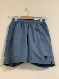 DESCENTE ランニング　パンツ　ユニセックス　S ブルー　ショートパンツ